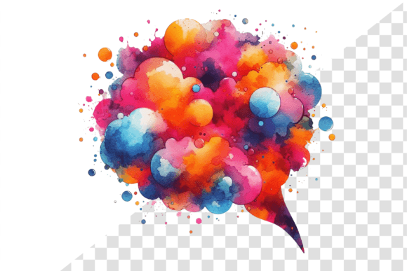 SplashTalk Watercolor Chat Bubble Illustrations Review