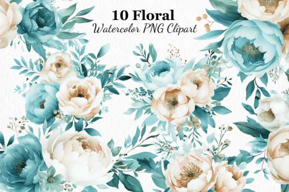Watercolor Floral Bouquets PNG: An Embroidery Review
